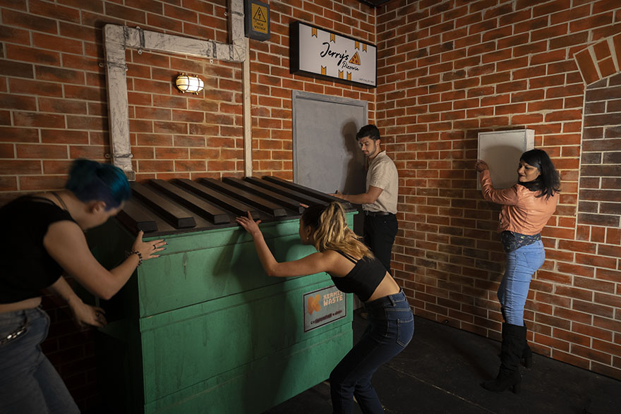 The Hideaway escape room